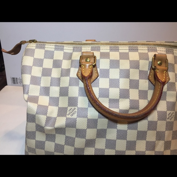 Louis Vuitton speedy 35 damier azur canvas - Picture 2 of 8